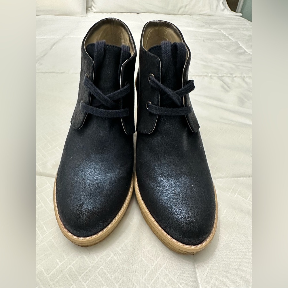 Stella McCartney Navy Chukka Boots